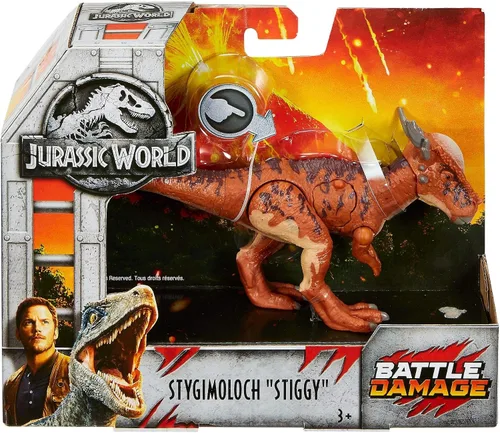 Miniatura 7 de DAÑO DE BATALLA MUNDIAL JURÁSICA Stygimoloch Stiggy