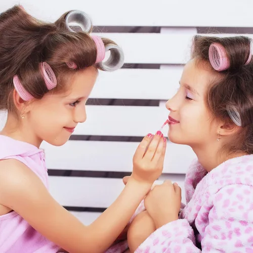 Miniatura 7 de Juego de 7 brillos de labios con sabor a fruta, brillo de labios en varios sabores afrutados, maquillaje no tóxico para niños y adolescentes