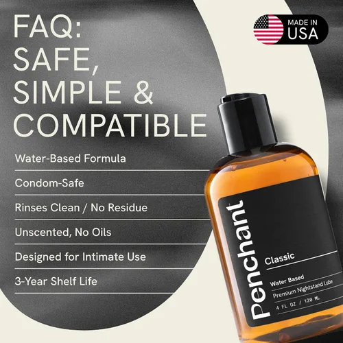 Miniatura 8 de Penchant Lubricante sexual a base de agua, lubricación personal para mujeres y hombres, lubricante seguro para juguetes para parejas, lubricante
