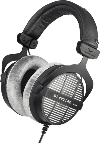 Miniatura 7 de Auriculares supraaurales de estudio beyerdynamic DT 990 Pro de 250 ohmios para mezcla, masterización y edición Gris