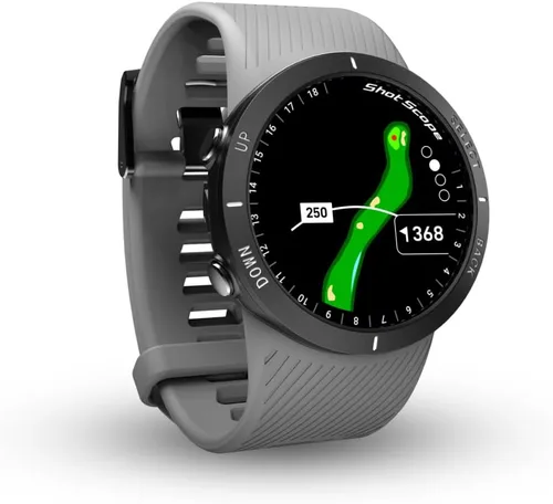 Miniatura 10 de Shot Scope V5 Reloj GPS, seguimiento de disparos, 36k+ cursos precargados, mapas de curso completo, sin suscripción (negro)