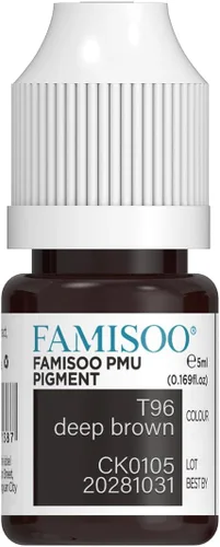 Miniatura 38 de Pigmentos PMU para cejas, 0.169 onzas/0.2 fl oz, tinta de tatuaje profesional para cejas de larga duración, tinta de microblading