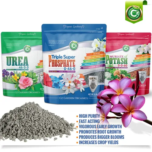 Miniatura 3 de Fertilizante triple súper fosfato 0-46-0 - Fabricado en Estados Unidos - Potenciador de floración - TSP alimento vegetal de fósforo puro