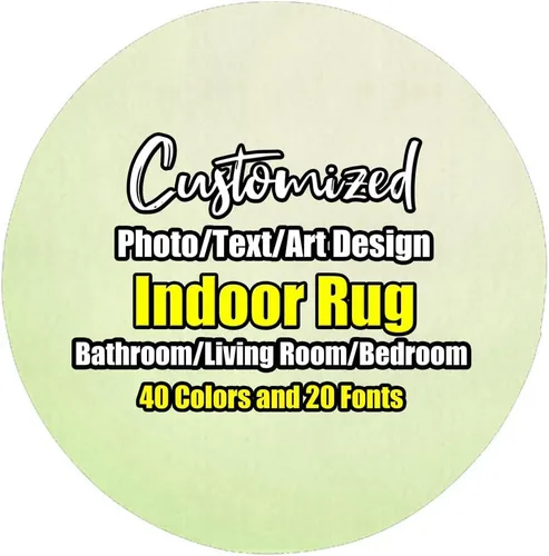 Miniatura 123 de sophiehome Customzied - Alfombras de baño con imagen de texto, alfombra de franela personalizada para interiores para el hogar, dormitorio, baño