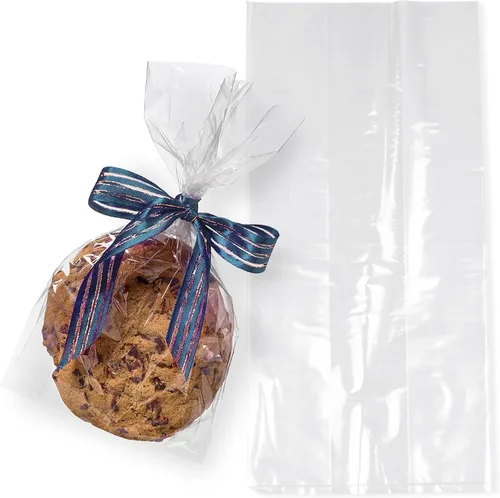 Miniatura 19 de APQ Supply Bolsas de polietileno transparentes con refuerzo, 4 x 2 x 10 pulgadas. Paquete de 1000 bolsas de plástico con refuerzo lateral con parte