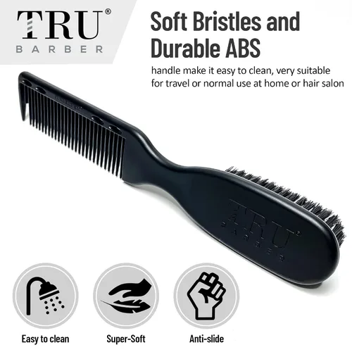 Miniatura 2 de TRU BARBER PRO Fading Brush, Cepillo de corte de pelo, cepillo Clippers