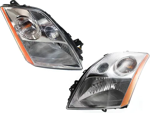 Garage-Pro Faro lateral del conductor y del pasajero para Nissan Sentra 2007-2009 halógeno con bombilla(s) Sedan Reemplaza# 26060ET000 26010ET000