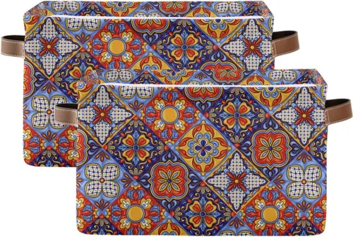 Miniatura 19 de Cesta Contenedor de Almacenamiento para Zapatos de Ballet, Caja de Almacenamiento Cúbica Grande de Lona Plegable Organizadora para Armario