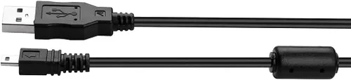 Miniatura 6 de MasterStor Cable de transferencia de datos USB de 8 pines Panasonic de repuesto, compatible con Lumix DMC-ZS20, TZ30, FZ Series (FZ1–FZ50), Serie LC
