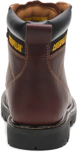 Miniatura 3 de CAT Botas de trabajo Second Shift con punta suave para hombre Canela