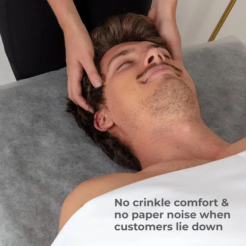 Miniatura 6 de Funda Desechable para Cama de Masaje - Material Desechable No Tejido - Ideal para Spa, Mesa de Masaje, Tatuaje, Mesa de Depilación con Cera