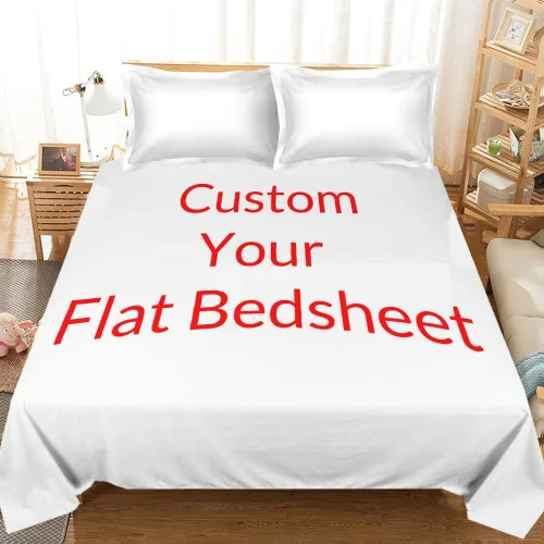 Miniatura 5 de Juego de sábanas encimeras ajustables personalizadas con fotos, juego de cama personalizado de 3 piezas para todos los tamaños de cama, regalo