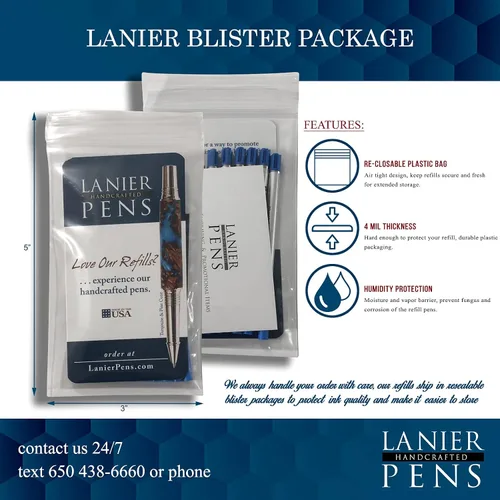 Miniatura 2 de Monteverde Gel sin tapa para adaptarse a bolígrafos Sheaffer - Tinta azul