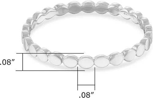 Miniatura 6 de Boma Anillo de plata esterlina con lunares