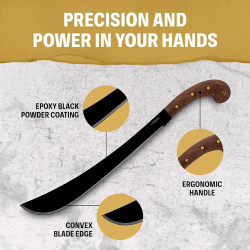 Miniatura 4 de Condor Tool & Knife Survival Machete with Walnut Handle