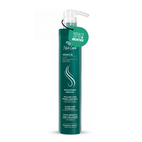 I Belli Capelli Venice Hair Reconstructor, tratamiento orgánico de queratina para alisar el cabello en 1 paso, sin formaldehído, queratina orgánica,