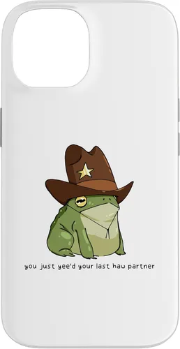Miniatura 4 de Funny You Just Yee'd Your Last Haw Partner Cowboy Frog Meme - Funda para iPhone 17