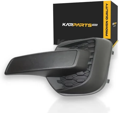 KarParts360 para Chevy Equinox Cubierta de luz antiniebla 2010 11 12 13 14 2015 Lado del conductor | Inferior | Rejilla exterior | LS | Imprimado |