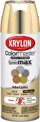 Miniatura 20 de Krylon K05353007 ColorMaster Acrílico Cristal Transparente, Plano, Transparente, 11 oz. Claro