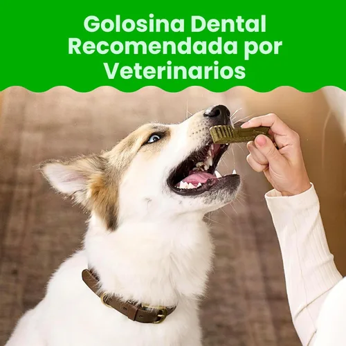 Miniatura 3 de Golosinas naturales recomendadas por veterinarios Greenies para la salud dental de perros tamaño TEENIE, sabor original, paquete de 27 onzas, 96