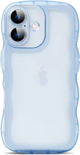 Miniatura 55 de SKYLMW Compatible con iPhone 6s Plus/6 Plus Case de 5.5", Linda Kawaii Marco Ondulado Rizado Forma de Marco Funda de Silicona Suave Resistente a