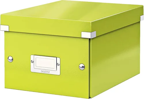 Miniatura 42 de Leitz Caja de almacenamiento A5, rango de clic y tienda 60430001 - Caja de almacenamiento pequeña, blanca A5 Azul (Ice Blue)