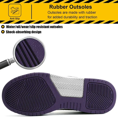 Miniatura 3 de DREAM HORSE womens Safety Shoes,sneaker