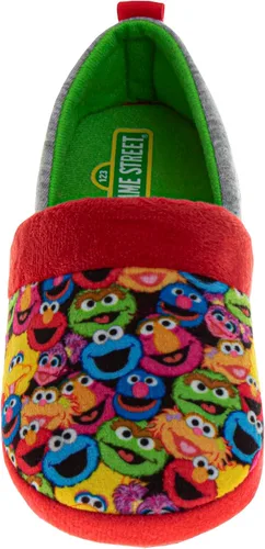 Miniatura 26 de Sesame Street Elmo Cookie Monster - Calcetines para niños y niñas (infantil/niño pequeño)