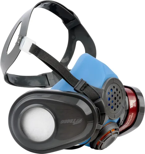Miniatura 2 de Parcil Distribution Full Face Respirator Mask with Filters – Durable Full Face Respirator Mask, Bayonet Filter Compatible Carbón