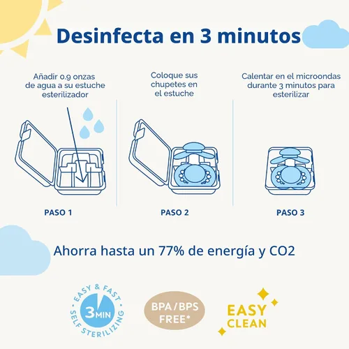 Miniatura 9 de Chupete MAM ortodóntico nocturno que brilla en la oscuridad, unisex, de 0 a 6 meses (2 unidades)