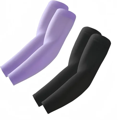 Miniatura 45 de ROXUN Mangas de brazo, compresión deportiva de protección solar UV refrescante para hombres/mujeres