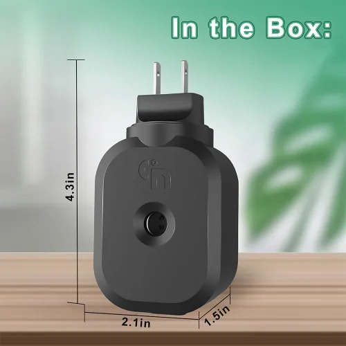 Miniatura 2 de Repelente de mosquitos para uso en interiores, control de aplicación Bluetooth, repelente electrónico de mosquitos, con 2 recambios repelentes