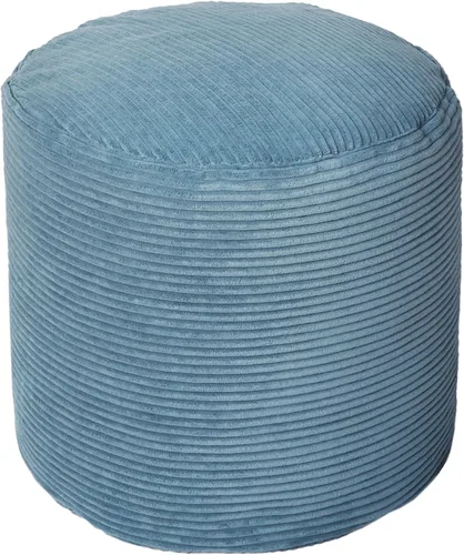 Miniatura 24 de Sorra Home Sutherland Dove Puf redondo para interiores, 20 pulgadas de ancho x 20 pulgadas de profundidad x 18 pulgadas de alto Paloma