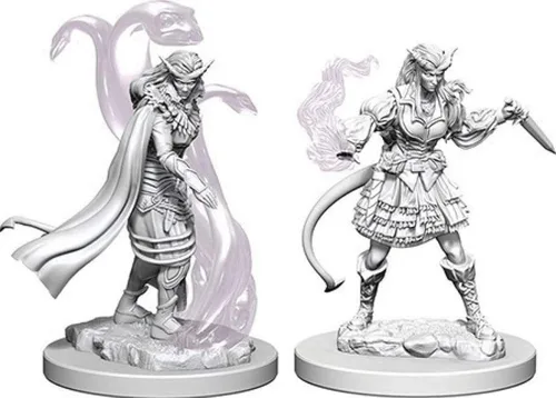 Miniatura 2 de D&D Nolzurs Marvelous Unpainted Miniatures: Wave 7: Tiefling Female Rogue