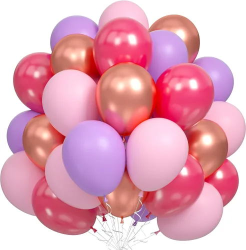 Miniatura 16 de Dagelar Globos de color negro, dorado y beige, 60 globos de arena negra dorada y blanca, globos de fiesta con confeti dorado metálico