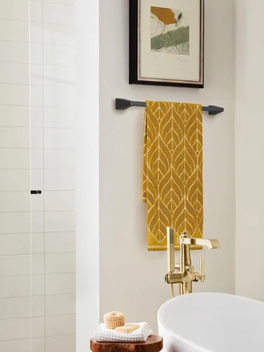Miniatura 2 de Amerock BH36004MB Barra de Toallas de Negro Mate Toallero de 610 mm Blackrock Portarrollos de Baño Accesorios de Baño Accesorios de Baño