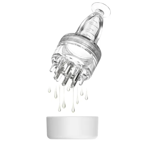 Peine aplicador para el cuero cabelludo, herramienta aplicadora de Minoxidil, aceite capilar esencial y suero líquido para masaje y crecimiento del