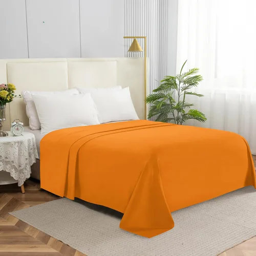 Miniatura 15 de Elegant Comfort Sábana encimera de 1 pieza de calidad hotelera, lujosa y suave, 1500 hilos, calidad egipcia, resistente a arrugas, manchas