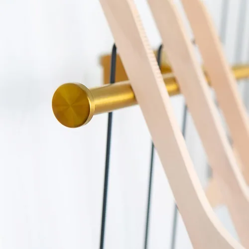 Miniatura 8 de Organizador apilable para colgar ropa, multifuncional, para montaje en pared, organizador de almacenamiento, 2 piezas de acero inoxidable largo