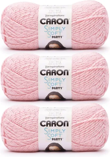 Miniatura 45 de Caron Simply Soft Abyss Speckle Yarn - Paquete de 3 unidades de 141 gramos/5 onzas - Acrílico - 4 medianos (peinado) - 235 yardas - Tejido/ganchillo