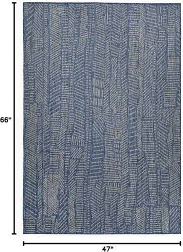Miniatura 2 de FH Home Suez - Alfombra de tejido plano para exteriores, impermeable, fácil de limpiar, resistente a las manchas, hilo de polipropileno de alta