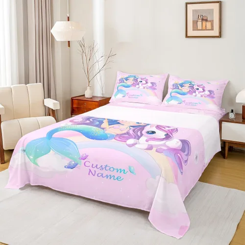 Miniatura 14 de Erosebridal Juego de sábanas de baloncesto rosa para niños y niñas, juego de sábanas de tamaño individual con temática deportiva, juego de sábanas