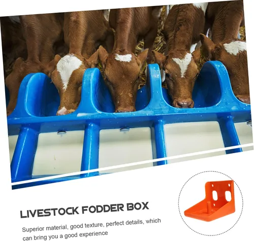 Miniatura 5 de Soporte de bloque de sal para ganado, ovejas y caballos, estantes estables antideslizantes para almacenamiento nutricional