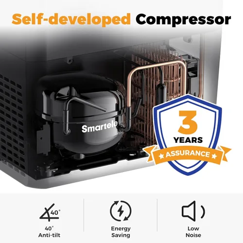 Miniatura 5 de Setpower AJ40 refrigerador portátil con cubierta de 42 cuartos, enfriador eléctrico de 12 voltios, refrigerador para auto, para camión, furgoneta