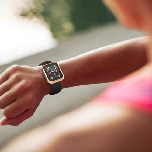 Miniatura 7 de Adepoy Paquete de 8 fundas con protector de pantalla de vidrio templado compatible con Apple Watch SE3 SE2 SE Series 6/5/4 de 1.575 pulgadas