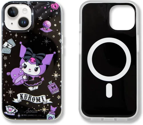 Miniatura 72 de Sonix x Sanrio - Funda para iPhone 15 Pro, compatible con MagSafe, probada en caídas de 10 pies, adivinador Kuromi