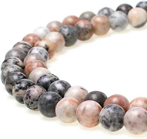 Miniatura 13 de MJDCB Los más vendidos en Amazonita Cuentas de piedra de jade redondas sueltas de color para hacer pulseras de joyería DIY (4 mm)