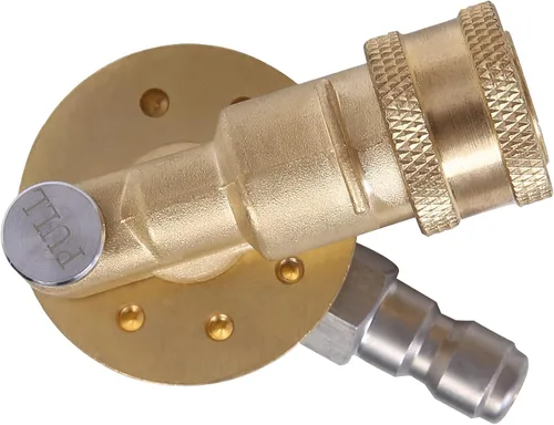 Miniatura 9 de Meteor Blast Acoplador pivotante con 8 puntas de boquilla de lavadora a presión 2.5 gpm, 5 ángulos de 120 grados, diseño resistente y bloqueo