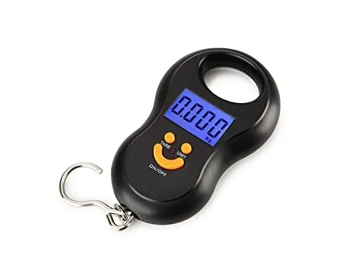 Miniatura 4 de SmileScale - Báscula digital de gran tamaño para equipaje, pantalla retroiluminada, capacidad de 110 libras 110.2 lbs, comprobador