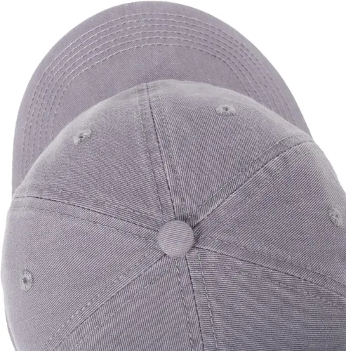 Miniatura 5 de Gorra de béisbol unisex de algodón liso en blanco para papá, ajustable, estilo vintage